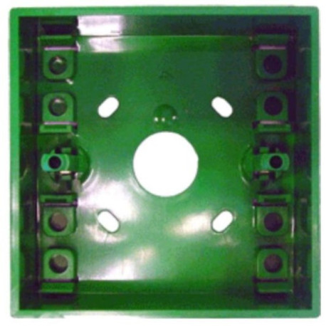 Boitier apparent vert