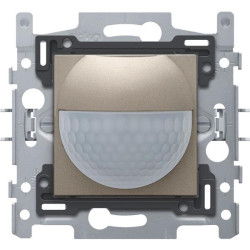 Senseur+socle dét.mouv. 180° bronze