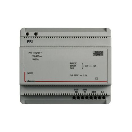 Alimentation 2-fils 6 DIN - 1200 mA
