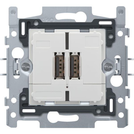 Chargeur USB socle 60./71 avec griffes
