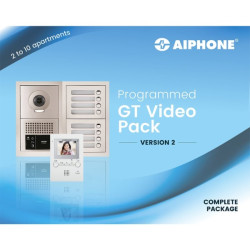KIT VIDEOPHONIE POUR 5 APP. préprogrammé