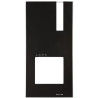 FAÇADE NOIRE PLATINE DE RUE QUADRA M