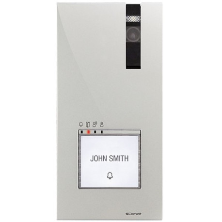 PLATINE QUADRA EXT VIDEO AVEC BP VIP