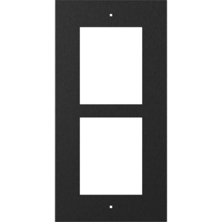 2N® IP Verso - Frame 2 modules - black