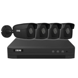 Pack CCTV IP 4x caméra bullet 4MP