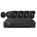 Pack CCTV IP 4x caméra bullet 4MP