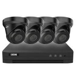 Pack CCTV IP 4x caméra tourelle 4MP