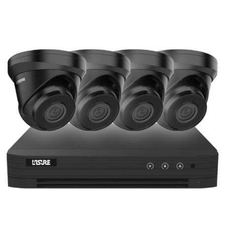 Pack CCTV IP 4x caméra tourelle 4MP