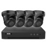 Pack CCTV IP 4x caméra tourelle 4MP