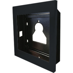 CHASSIS A ENCASTRER 1 MODULE ULTRA NOIR