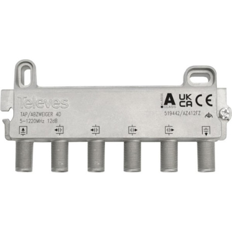 2-voies 5-1220 MHz AD: 12 dB