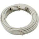 Câble de connexion IEC 10m blanc