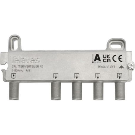 Répartiteur CATV 4 voies 9dB