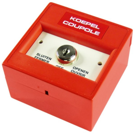 COMPACT-PRIOR - sleutelcontact rood