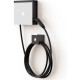 EV Wall White mounted charger 22kW cable