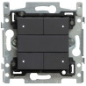 Interrupteur-thermostat 4 boutons Niko 1