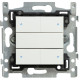 Interrupteur 4 boutons Niko White 101 RG