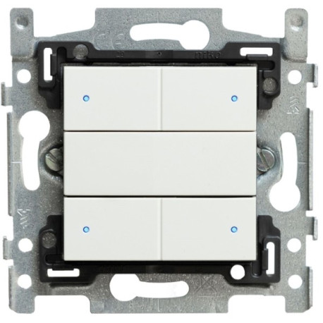 Interrupteur-thermostat 4 boutons Niko 1