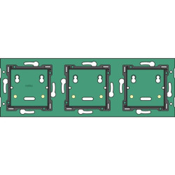 Home Control platine triple hor. 71mm