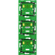 Home Control platine triple vert. 71mm