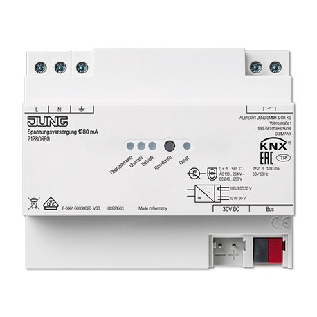 KNX UNITE D ALIMENTATION 1280 mA