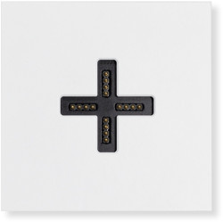 Eve plus - wall base cover satin white