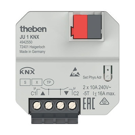 Actionneur de store encastrable 1 canal