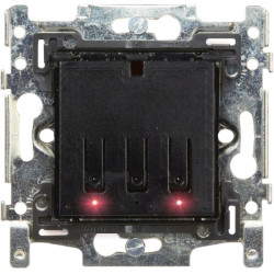 Interrupteur-thermostat 1 ou 2 boutons N