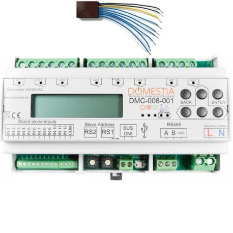 Carte de 8 sorties unipolaires 16A