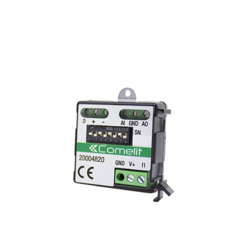 MOD ANALOGIQUE 1 ENTRÉE 1 SORTIE 0-10V