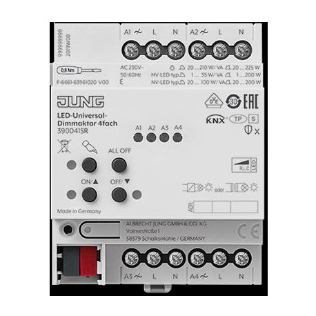 Actionneur télévariateur KNX universel