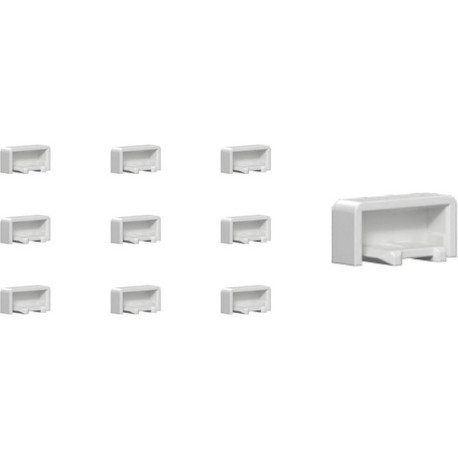 10 x eindkap faserail