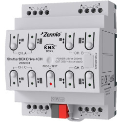 Zennio ShutterBOX Drive 4 Channel