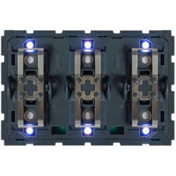 Interrupteur 3-6 boutons BTicino KN RGB