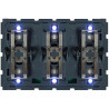 Interrupteur 3-6 boutons BTicino KN RGB