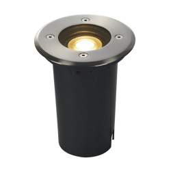SOLASTO, encastré de sol, rond,Inox GU10