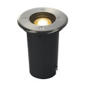 SOLASTO, encastré de sol, rond,Inox GU10