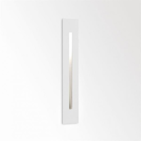 Inlet S HW enc LED 1W K27 32x184x37 bl