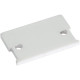 Profil M-Line Embout plat blanc