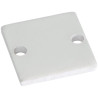 Embout plat blanc Profil S-Line Stand