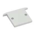 Embout plat blanc Profil S-Line Rec