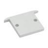 Embout plat blanc Profil S-Line Rec