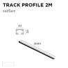 TRACK PROFILE 2M blanc