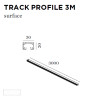 TRACK PROFILE 3M blanc