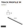 TRACK PROFILE 1M noir