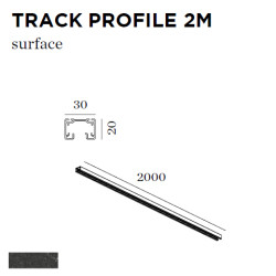 TRACK PROFILE 2M noir
