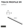 TRACK PROFILE 3M noir