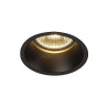 HORN GU10 enc rond noir mat 50W