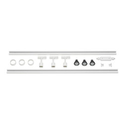 1-phase rail set blanc 2x1m 3xPURI + LED