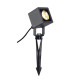 SMALL SQ LED spot carré anthr 6W 3000K